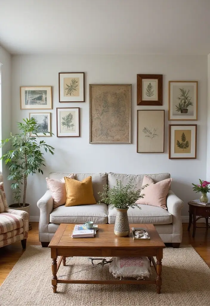 30 African Living Room Decor Ideas for Cultural Style - 25. Personal Touches and Family Heirlooms 1