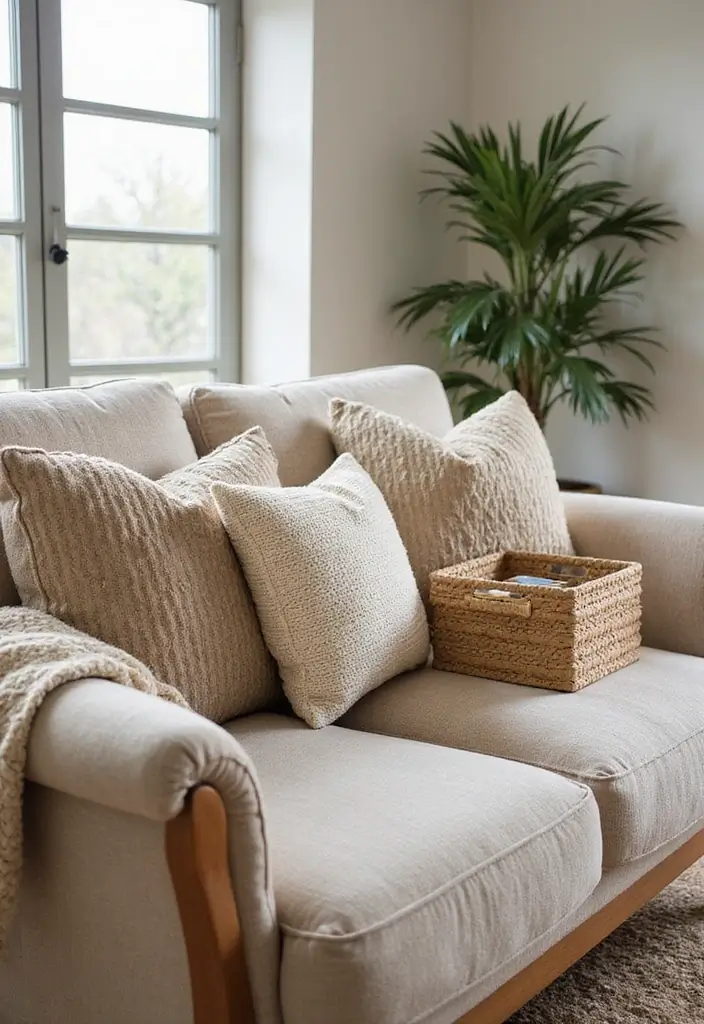 30 African Living Room Decor Ideas for Cultural Style - 27. Textured Decorative Boxes 1