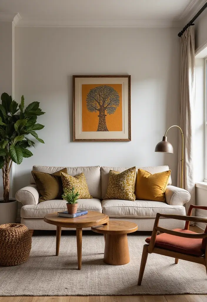 30 African Living Room Decor Ideas for Cultural Style - 28. Focus on Functional Design 1