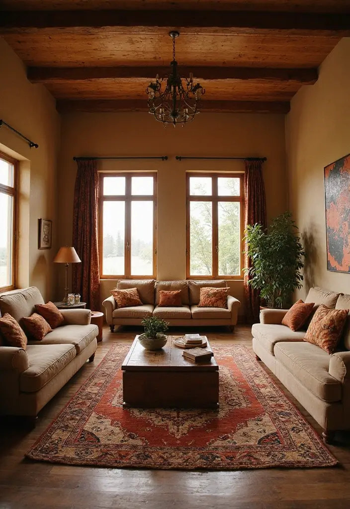 30 African Living Room Decor Ideas for Cultural Style - 29. Family Gathering Spaces 1