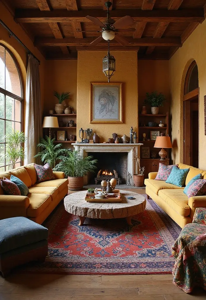 30 African Living Room Decor Ideas for Cultural Style - 30. Celebrate Cultural Diversity 1