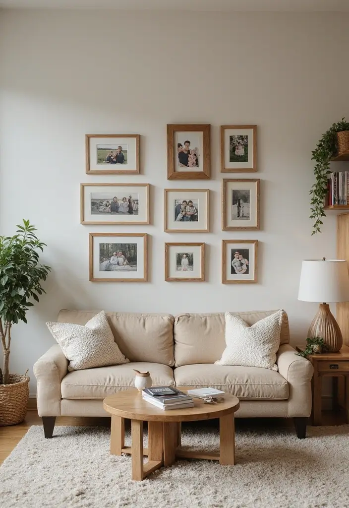 30 Beige Couch Living Room Decor Ideas - 17. Personal Touches 1