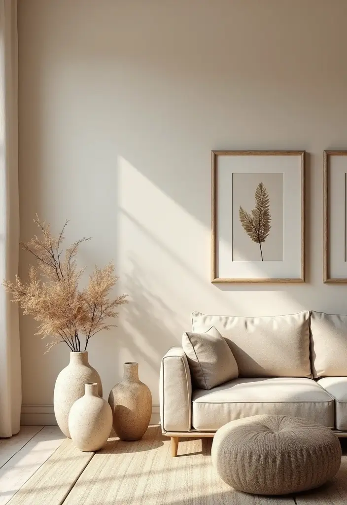 30 Beige Living Room Decor Ideas for a Neutral Look - 28. Outdoor-Inspired Elements 1