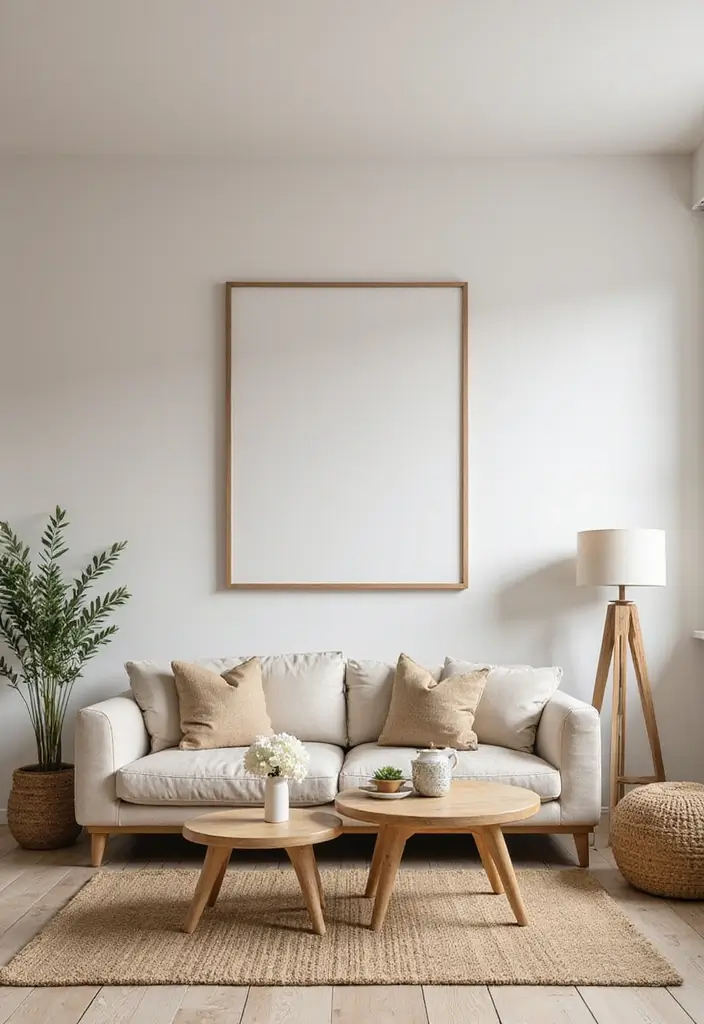 30 Beige Living Room Decor Ideas for a Neutral Look - 29. Scandinavian Design Principles 1