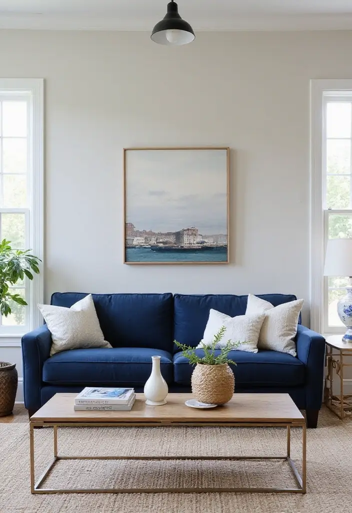 30 Coastal-Inspired Navy Blue Couch Living Room Decor Ideas - Conclusion 1