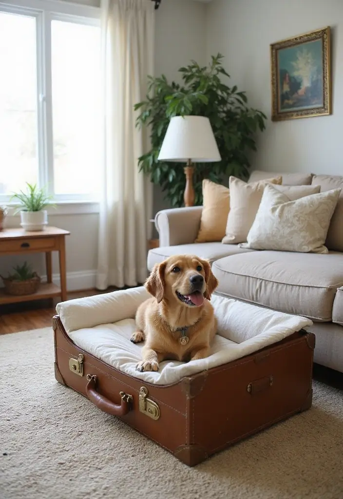 30 DIY Living Room Decor Ideas on a Budget - 30. DIY Pet Beds 1