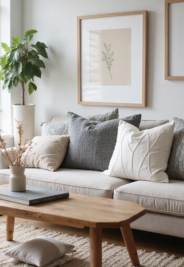 30 DIY Living Room Decor Ideas on a Budget - 7. DIY Cushion Covers 1