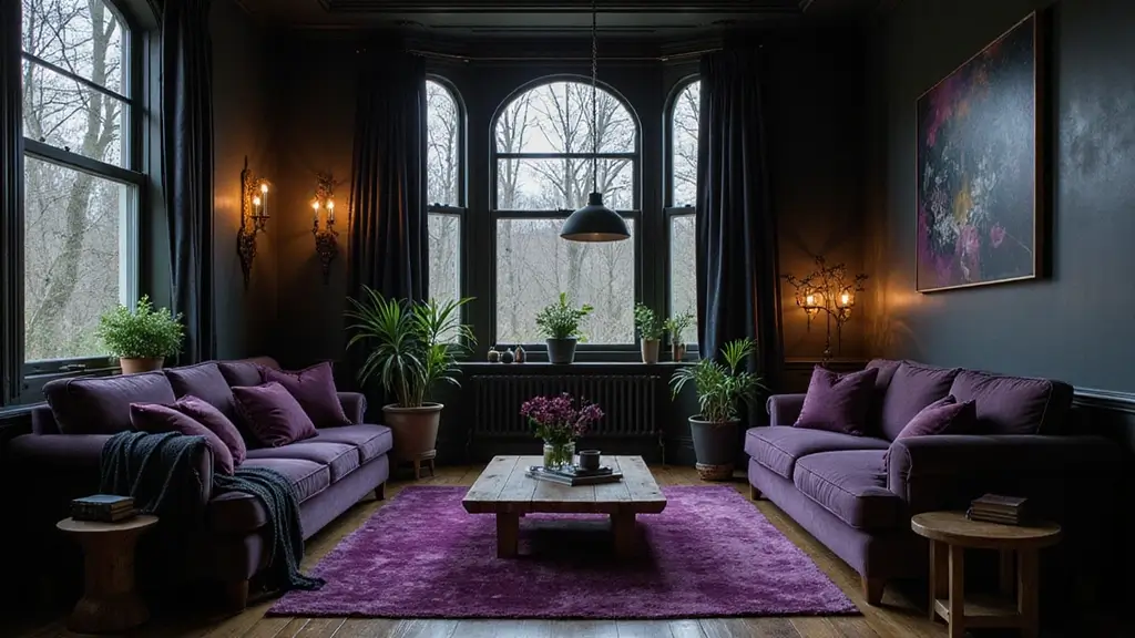 30 Dark Living Room Decor Ideas for a Moody Look