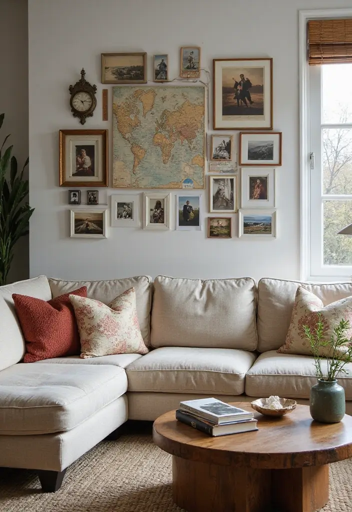 30 Eclectic Living Room Decor Ideas for Bold Spaces - 17. Personal Touches 1