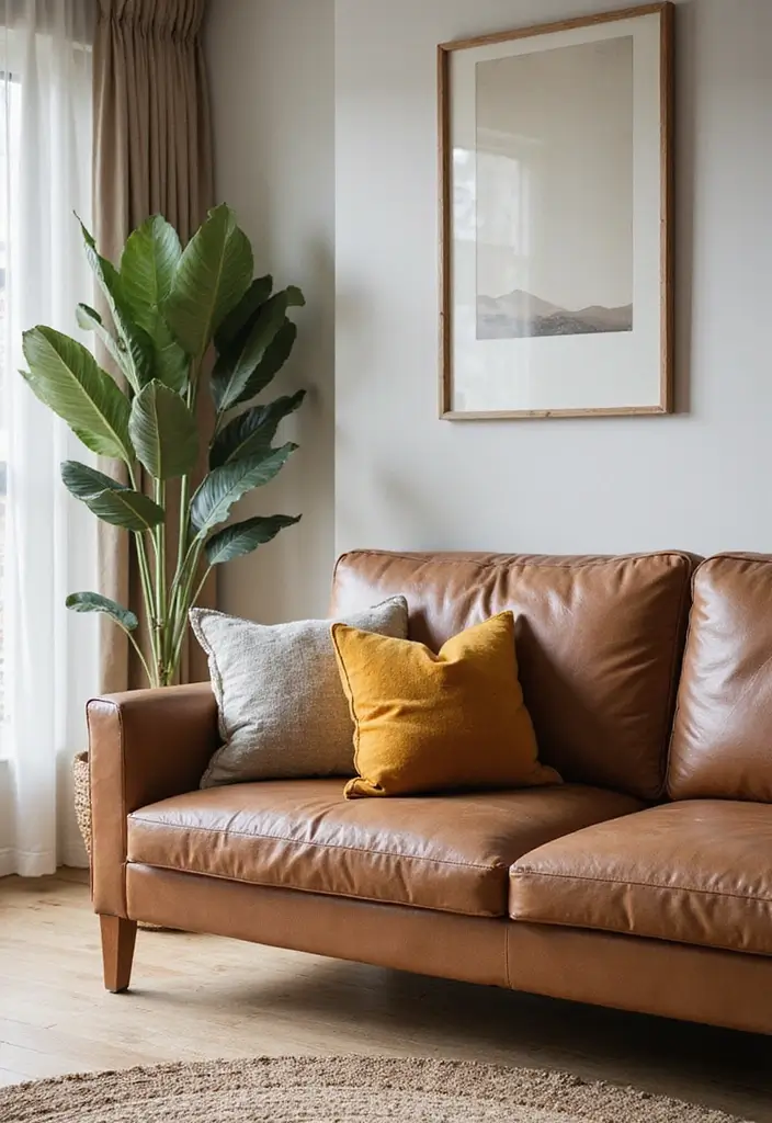 30 Eco-Friendly Leather Couch Living Room Decor Ideas - Conclusion 1