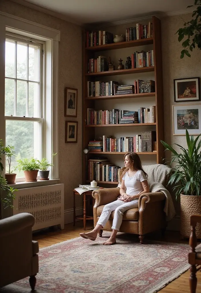 30 English Country Living Room Decor Ideas - 14. Personal Touches 1