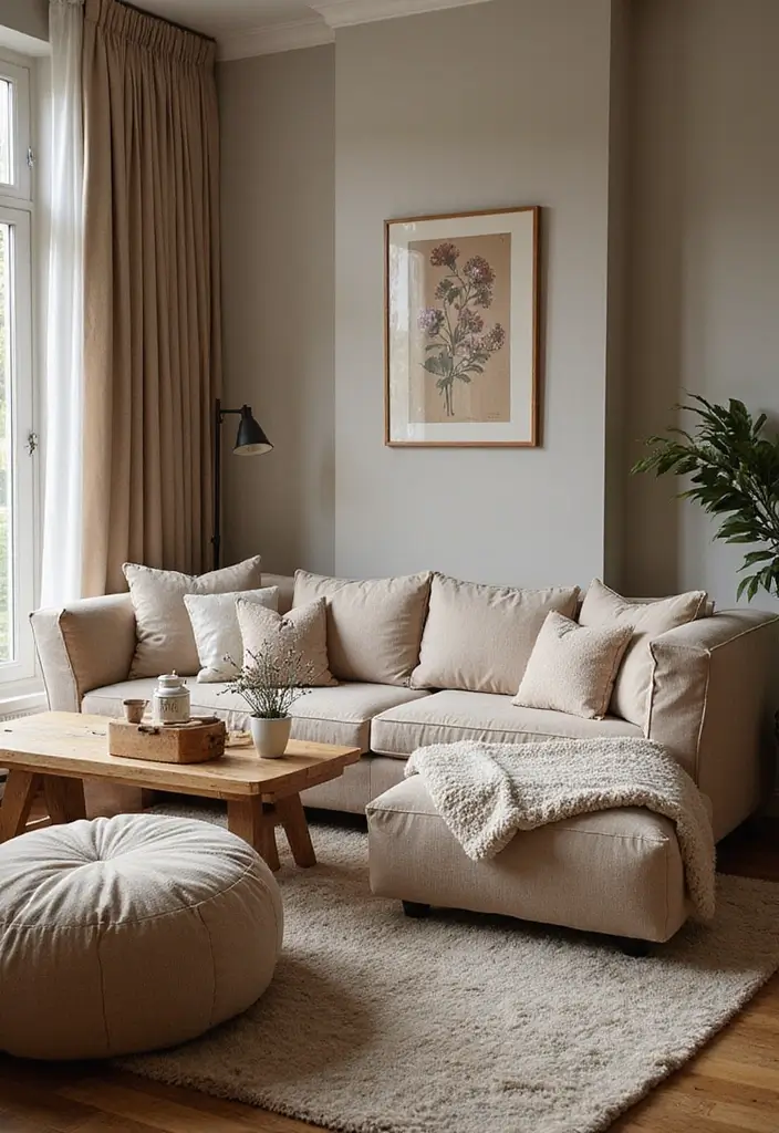 30 English Country Living Room Decor Ideas - 26. Comfortable Seating 1