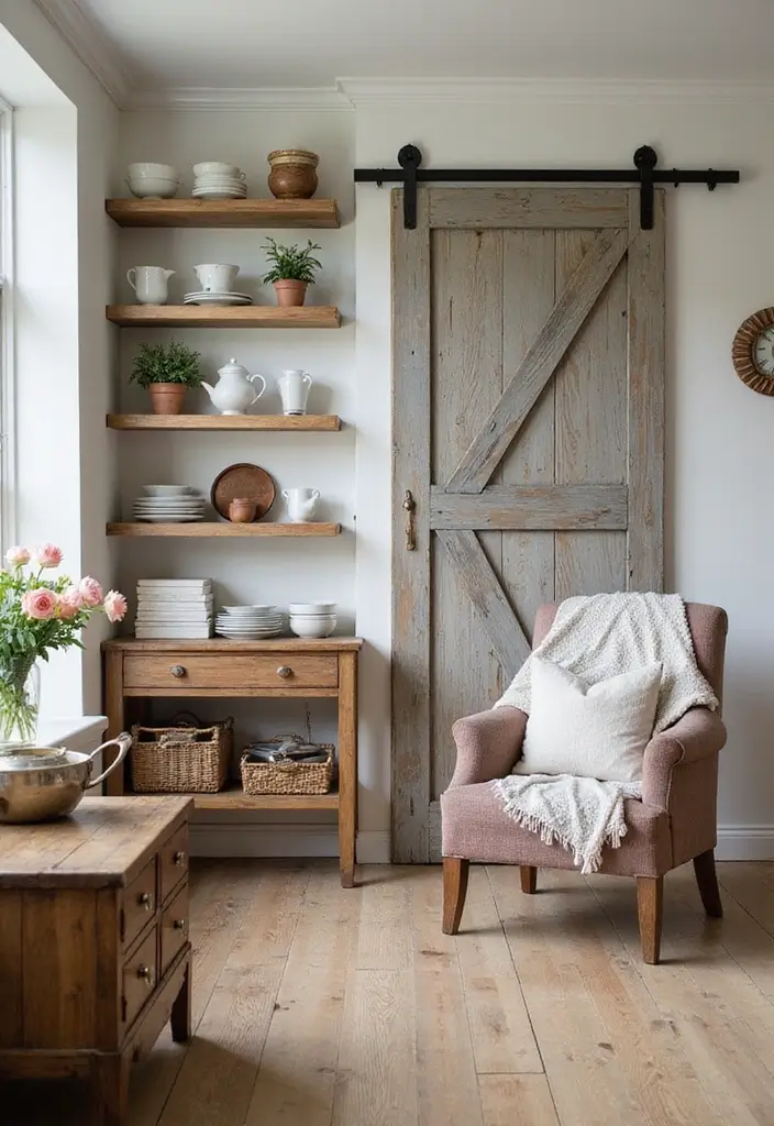 30 English Country Living Room Decor Ideas - 8. Farmhouse Style Decor 1