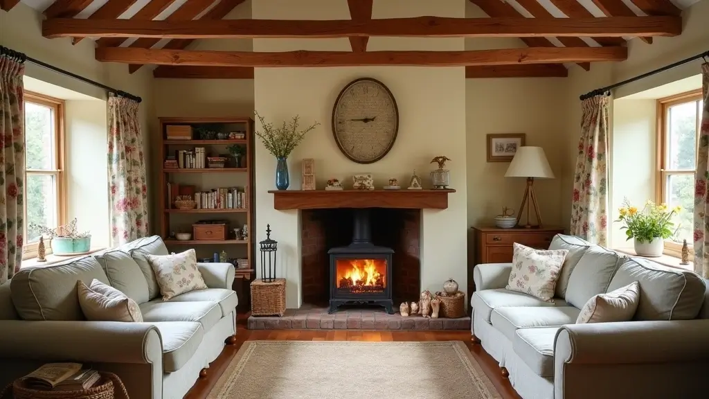 30 English Country Living Room Decor Ideas
