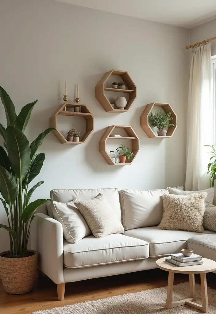 30 Green Living Room Decor Ideas for a Fresh Look - 4. Upcycled Decor Pieces 1