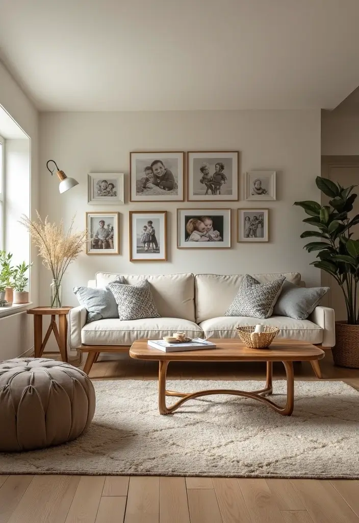 30 Indian Living Room Decor Ideas for Vibrant Homes - 28. Personal Touches 1