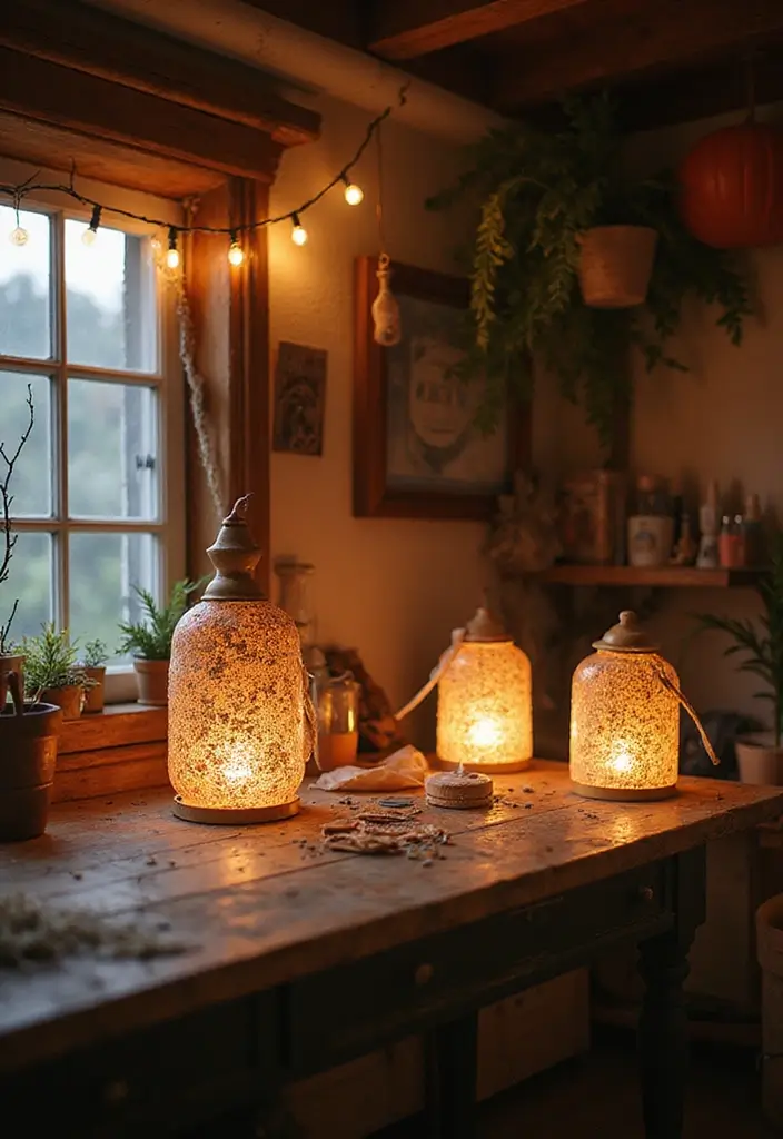 30 Lantern Living Room Decor Ideas - 12. DIY Lantern Projects 1