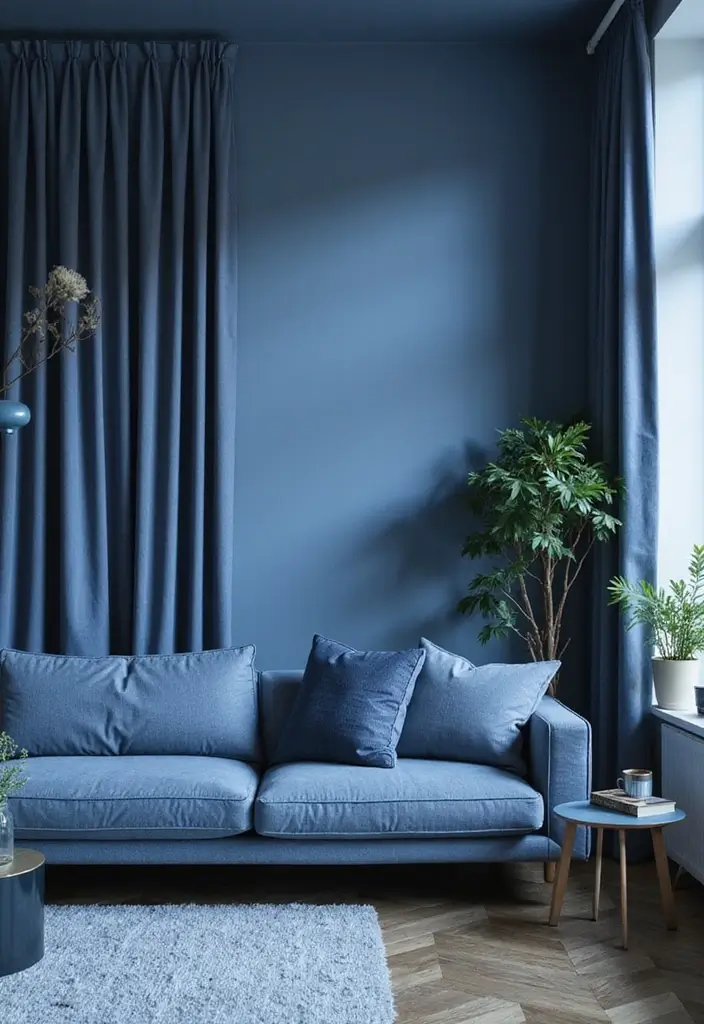 30 Living Room Color Decor Ideas - 3. Monochromatic Magic 1