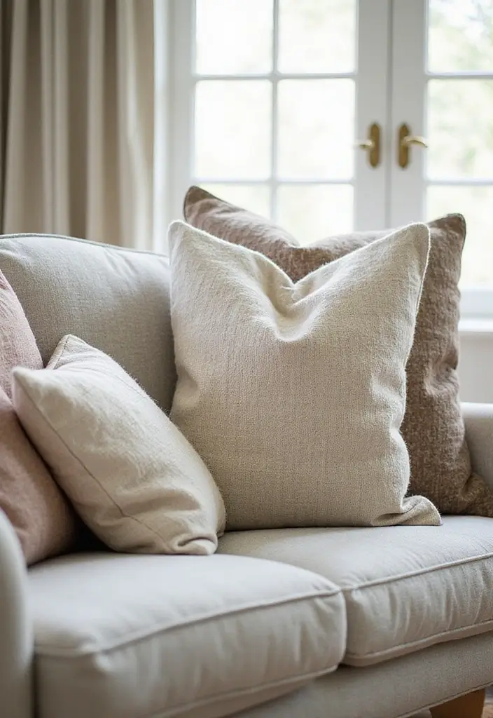 30 Luxury Living Room Decor Ideas for Elegant Homes - 1. Eco-Friendly Fabrics 1