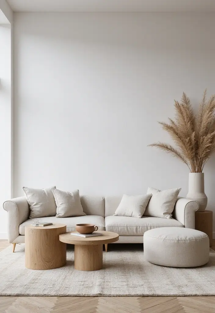 30 Luxury Living Room Decor Ideas for Elegant Homes - 11. Minimalist Elegance 1