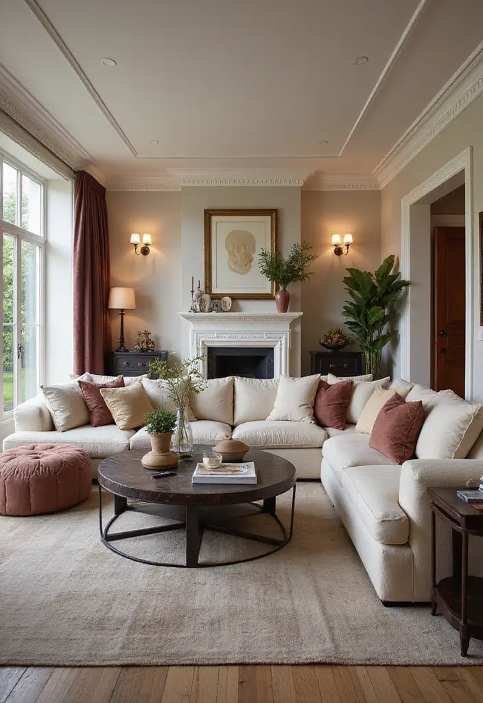 30 Luxury Living Room Decor Ideas for Elegant Homes - 15. Color Harmony 1