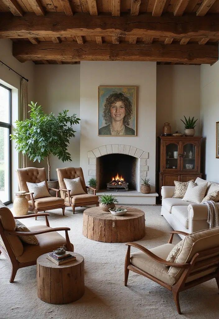 30 Luxury Living Room Decor Ideas for Elegant Homes - 22. Artisan Craftsmanship 1