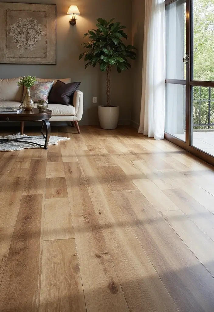 30 Luxury Living Room Decor Ideas for Elegant Homes - 29. Designer Flooring 1