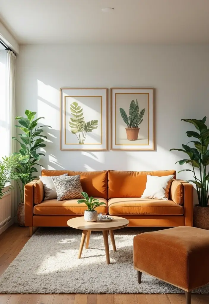 30 Mid Century Modern Living Room Decor Ideas - 27. DIY Decor Projects 1