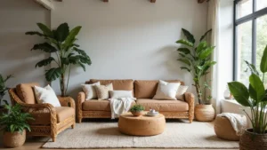 30 Natural Living Room Decor Ideas: Embrace Sustainable Bohemian Style