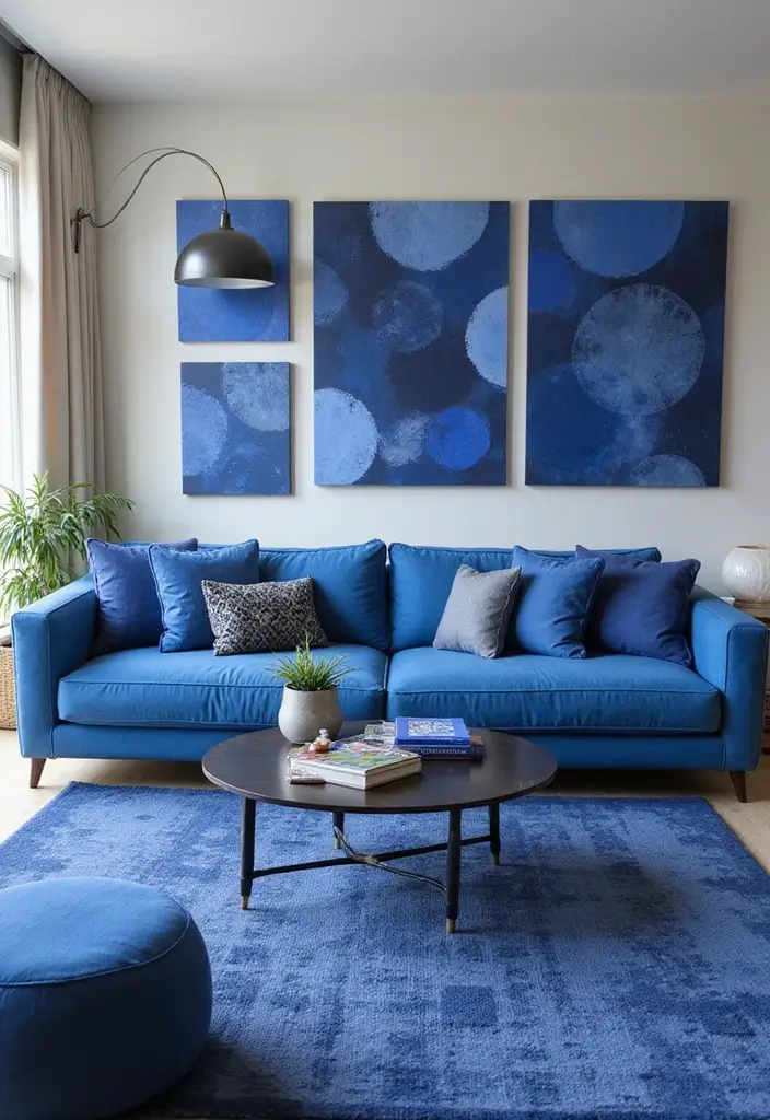 30 Royal Blue Living Room Decor Ideas - Conclusion 1