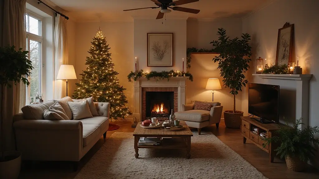 30 Small Living Room Christmas Decor Ideas for a Minimalist Touch