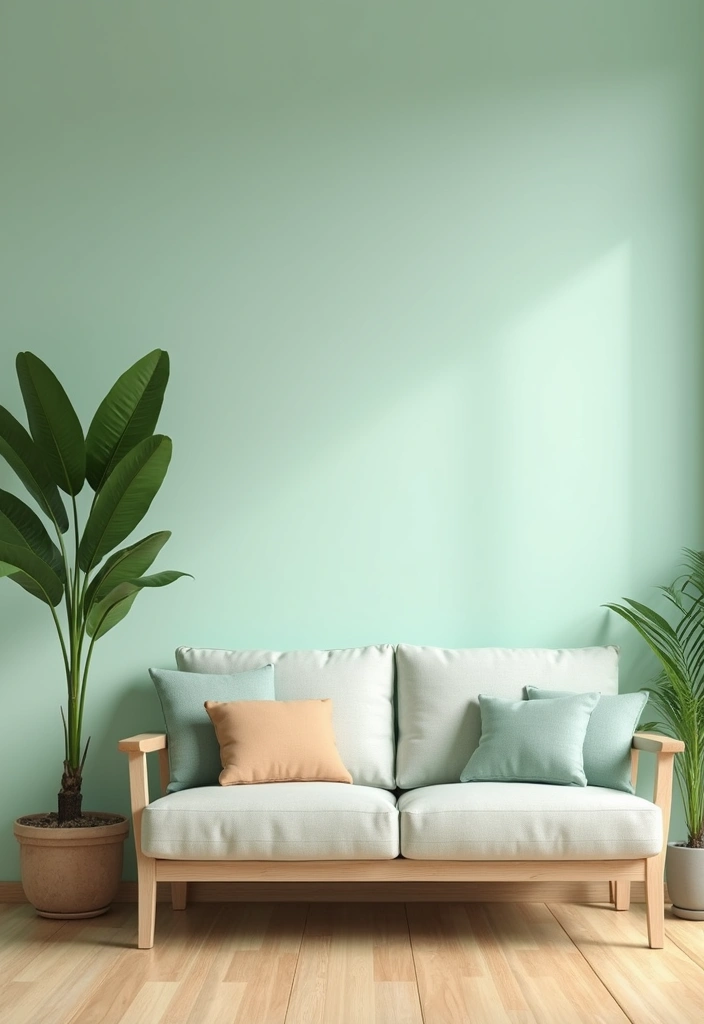 30 Spring Living Room Decor Ideas to Refresh Your Home - 9. Eco-Conscious Wall Colors 1