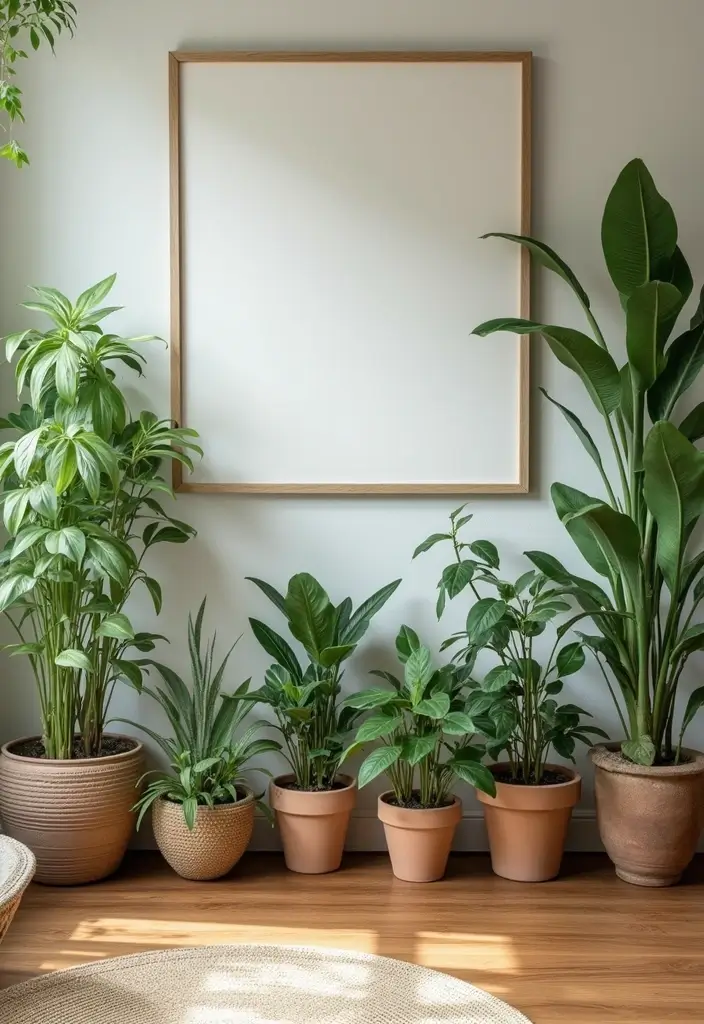 30 Vintage-Inspired Traditional Living Room Decor Ideas - 14. Incorporating Nature 1