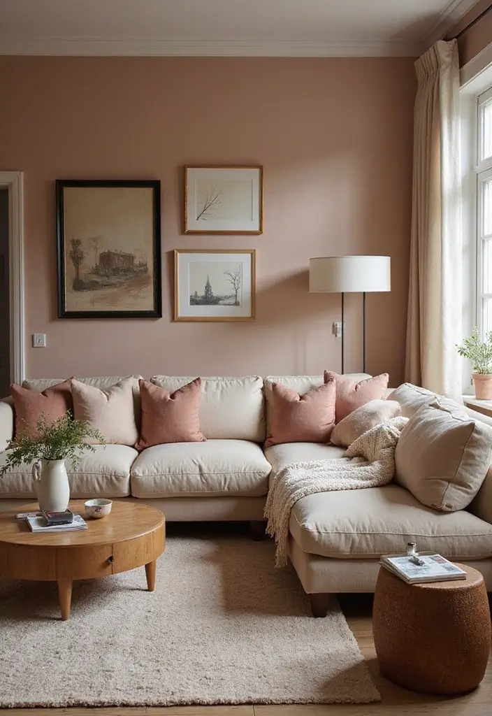 30 Vintage-Inspired Traditional Living Room Decor Ideas - 2. Elegant Color Palettes 1