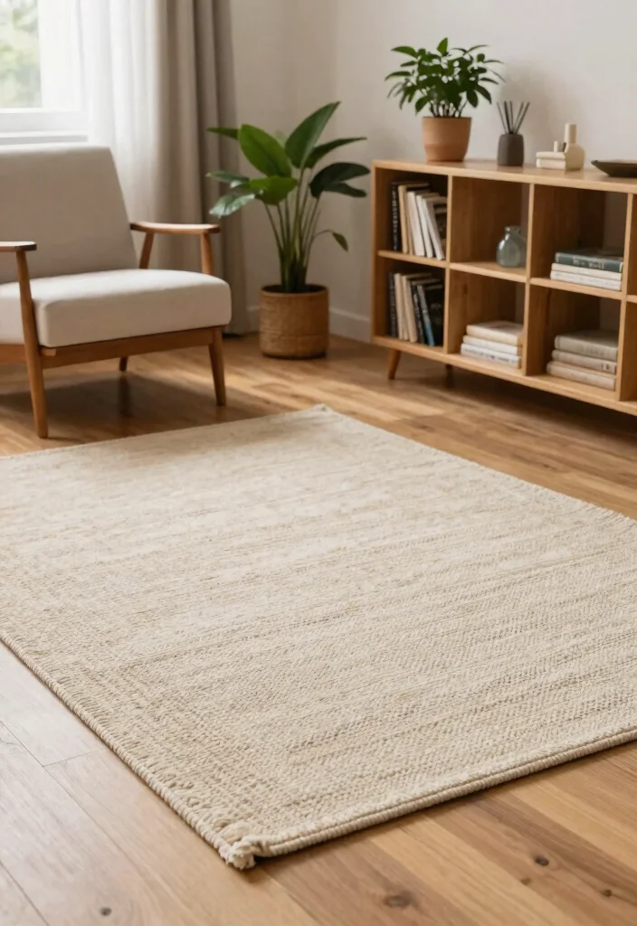 26 Mid-Century Modern Area Rugs That Work in Every Room - 11. Sustainable Materials 1