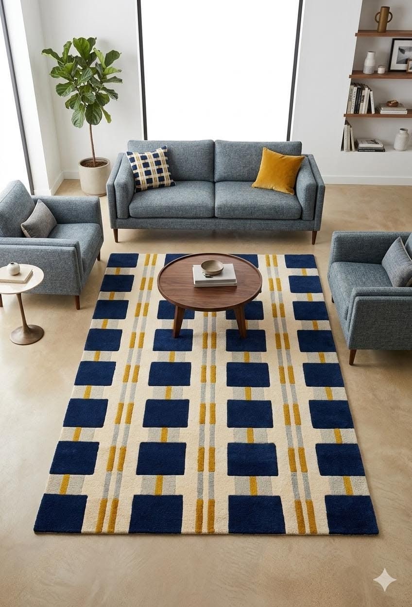 26 Mid-Century Modern Area Rugs That Work in Every Room - 21. Customizable Options 1