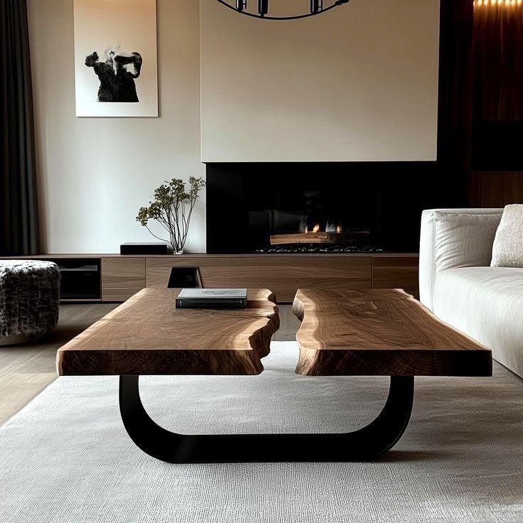 29 Modern Coffee Tables for a Sleek Living Room - 13. The Personalized Coffee Table 1