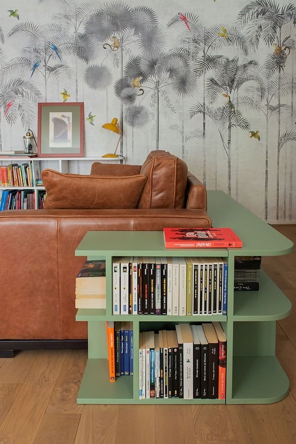 29 Modern Coffee Tables for a Sleek Living Room - 22. The Bold Color Coffee Table 1