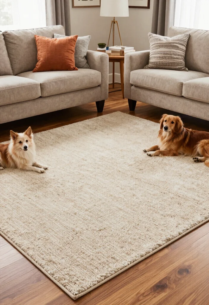 30 Air Bnb Ideas Decor Living Room Tips for a Cozy Guest Ready Space - 15. Use Area Rugs Wisely 1