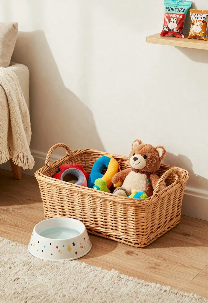 30 Air Bnb Ideas Decor Living Room Tips for a Cozy Guest Ready Space - 8. Create a Pet Station 1