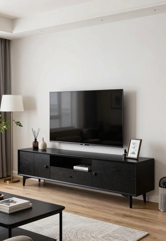 30 Black TV Stand Living Room Decor Ideas for a Sleek Modern Space - Conclusion 1