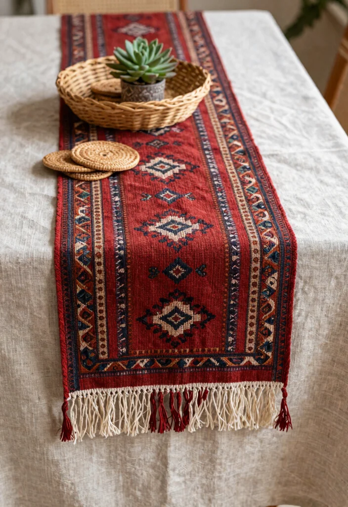 30 Centre Table Decor Living Room Ideas for a Beautiful Styled Setup - 1. Layered Textures with Textiles 1