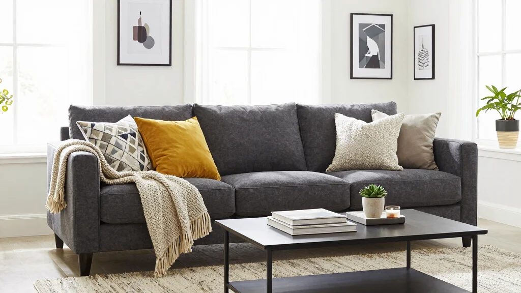 30 Charcoal Grey Couch Living Room Decor Ideas for a Cozy Modern Home