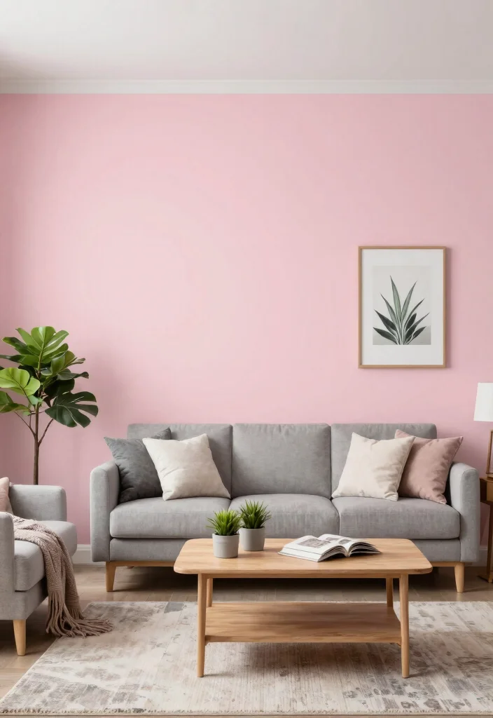 30 College Living Room Decor Ideas for a Cute Budget Friendly Space - 15. Refresh with Paint 1