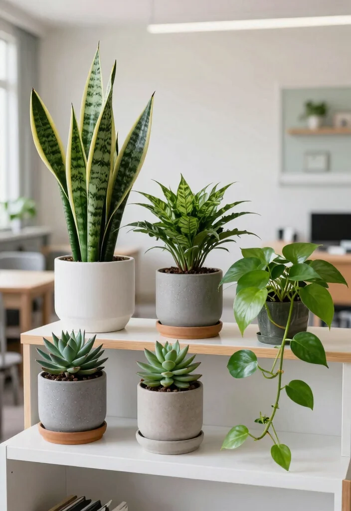 30 College Living Room Decor Ideas for a Cute Budget Friendly Space - 4. Plants and Greenery 1