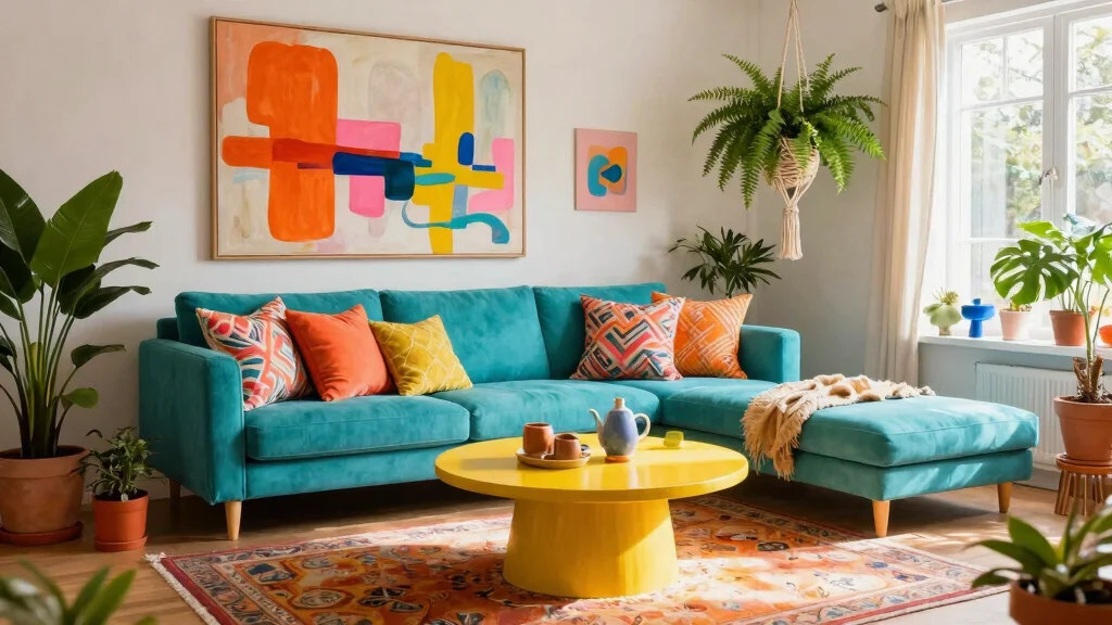 30 Colourful Living Room Decor Ideas for a Fun Modern Space