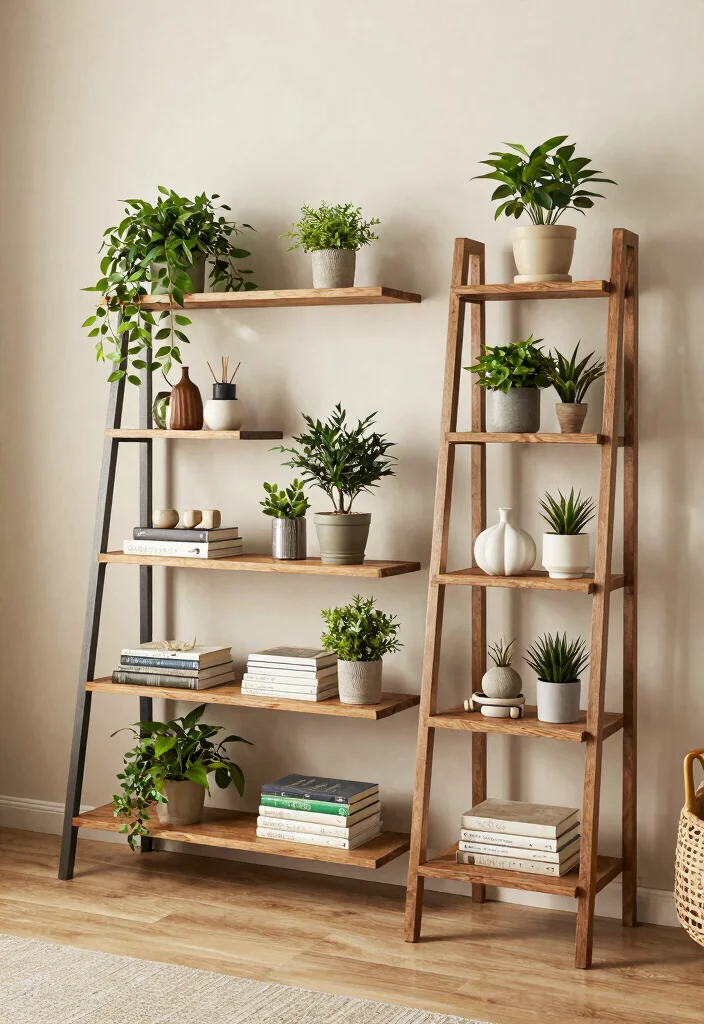 30 Ladder Shelf Decor Living Room Ideas for Stylish Small Space Storage - Conclusion 1
