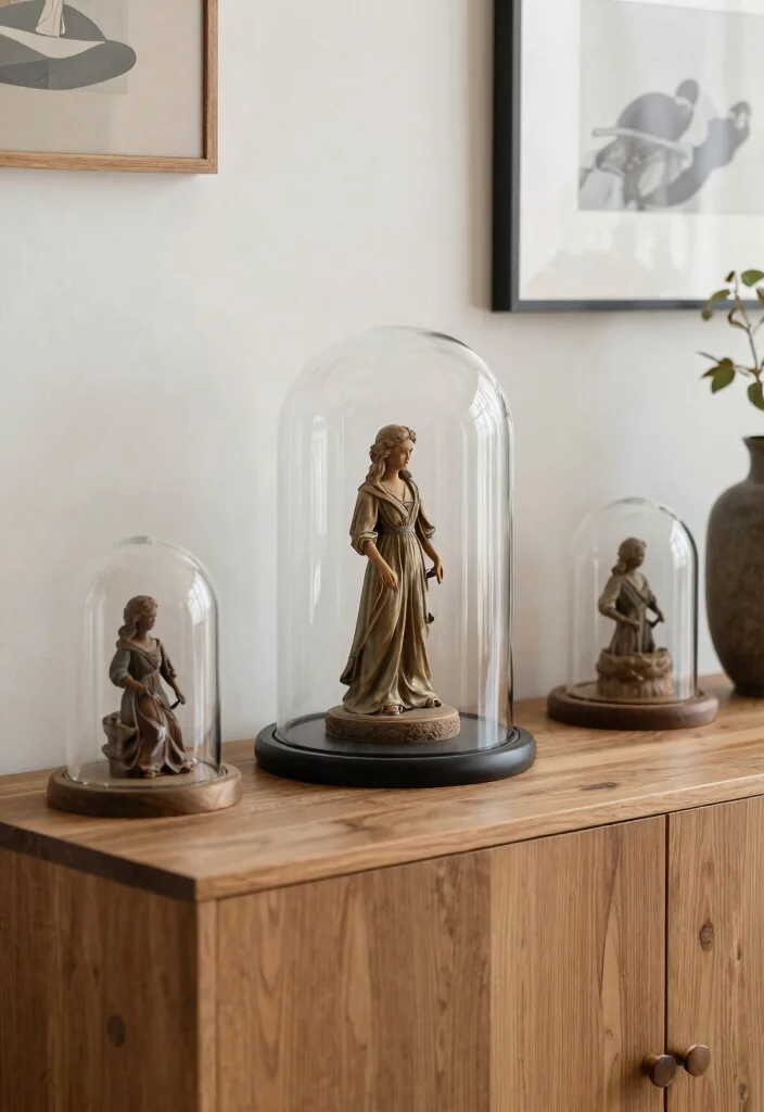 30 Living Room Sideboard Decor Ideas for a Styled Elegant Space - 29. Incorporate Family Heirlooms 1