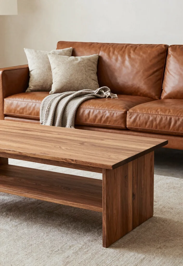 30 Men Apartment Living Room Decor Ideas for Masculine Style - 24. High-Quality Materials 1