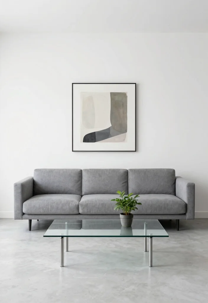 30 Men Apartment Living Room Decor Ideas for Masculine Style - 4. Minimalist Design 1